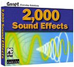 2,000 Sound Effects / 30 Katagoride 2000 Ses Efekti Kod:CS-233&