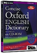 Concise Oxford-English Dictionary 11. Version Cd-Rom
