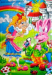 Alice Harikalar Diyarında / Masallı Yapboz