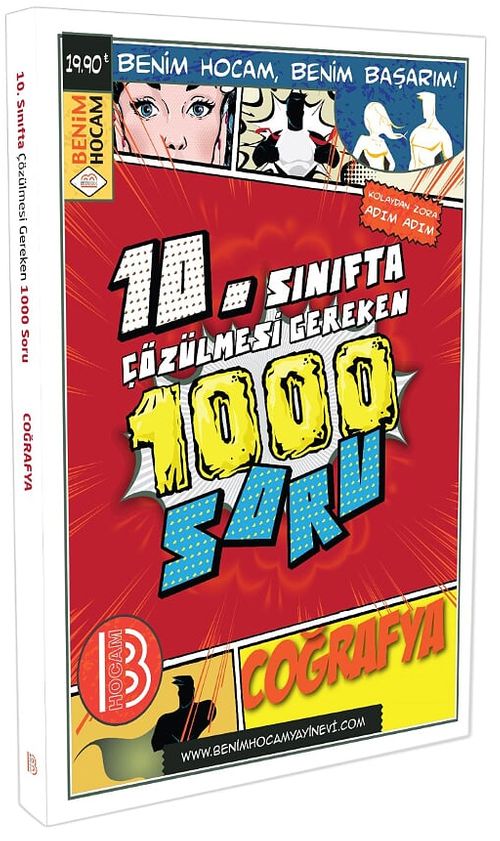 10. Sınıfta Çözülmesi Gereken 1000 Soru Coğrafya