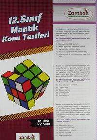 12. Sınıf Mantık Konu Testleri (12 Test)