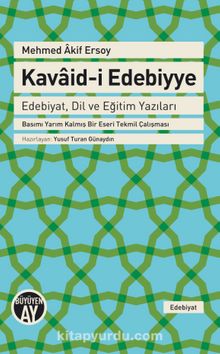 Kavaid-i Edebiyye - Mehmet Akif Ersoy