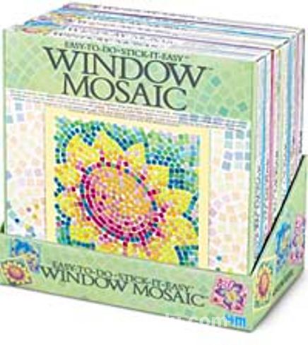 Pencere Mozaik Sanatı Doğa - Window Mosaic Art Nature (3 Farklı Tasarım Modeli) (00-04526)