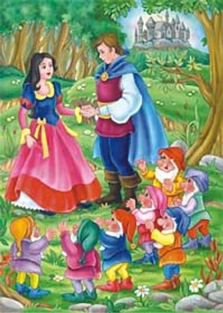 Pamuk Prenses 30 Parça (23x33-Kod:6203)