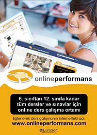 Online Performans & 6. Sınıftan 12. Sınıfa Kadar Tüm Dersler ve Sınavlar İçin Online Ders Çalışma Ortamı