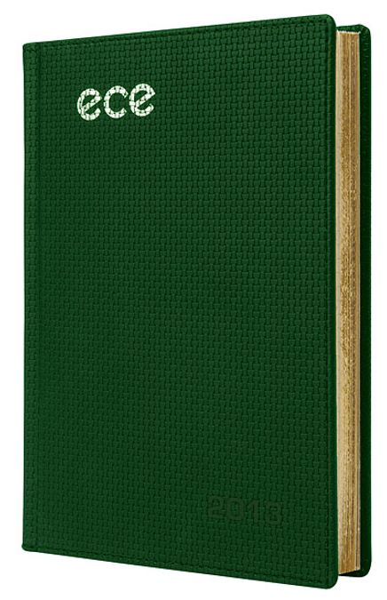 2013 Ece Ajanda - Datça (Ürün Kodu:15) Yeşil