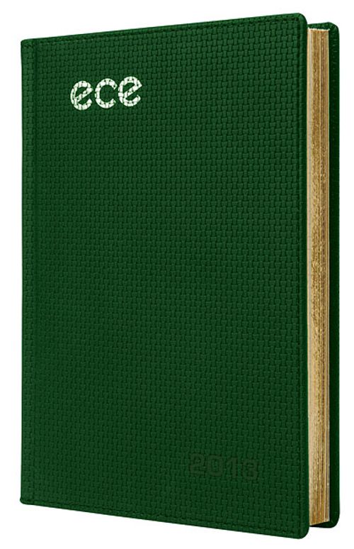 2013 Ece Ajanda - Datça (Ürün Kodu:15) Yeşil