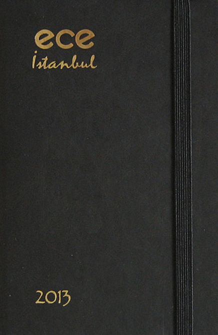 2013 Ece Ajanda - İstanbul (Ürün Kodu:101) Siyah
