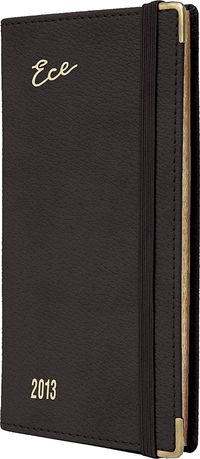 2013 Ece Ajanda - Muhtıra Serisi 4DL Cep (Ürün Kod:4) Siyah