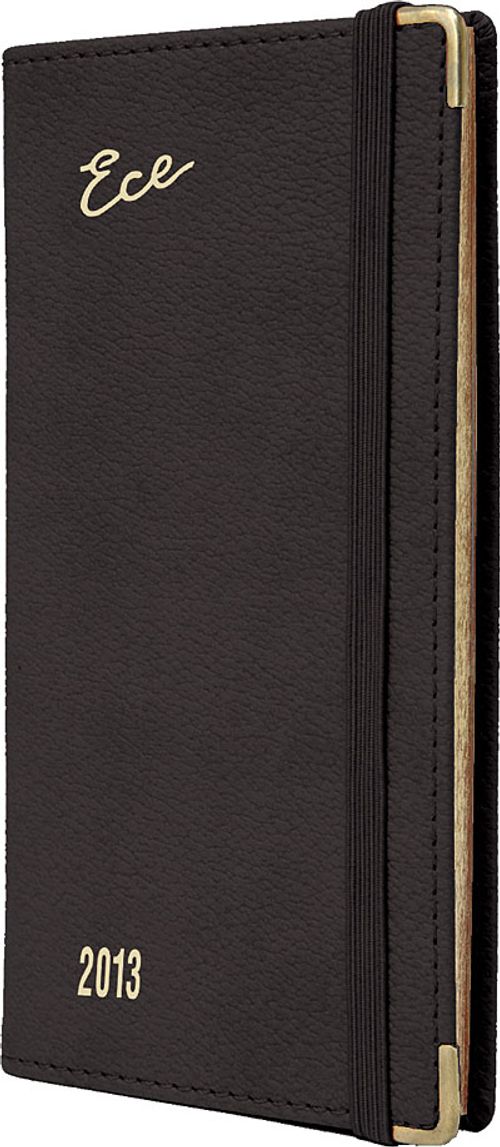 2013 Ece Ajanda - Muhtıra Serisi 4DL Cep (Ürün Kod:4) Siyah