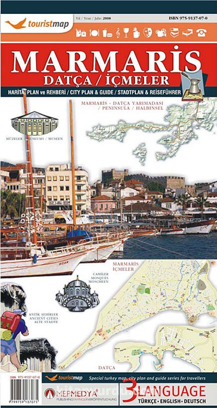 Touristmap Marmaris / Datça Harita ve Rehberi