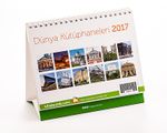 2017 Kitapyurdu Masa Takvimi (Dünya Kütüphaneleri)