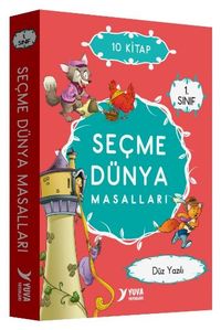 1. Sınıf Seçme Dünya Masalları - Düz Yazı (10 Kitap)