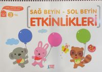 Sağ Beyin Sol Beyin Etkinlikleri - 3 Yaş 