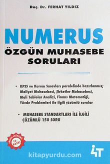 Numerus Özgün Muhasebe Soruları - Ferhat Yıldız