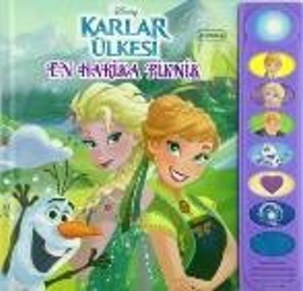 Disney Karlar Ülkesi En Harika Piknik 8 Düğmeli Sesli Kitap  
