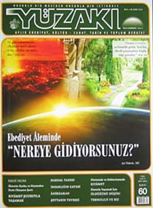 Yüzakı Aylık Edebiyat, Kültür, Sanat, Tarih ve Toplum Dergisi/Sayı:60 Şubat 2010