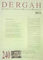 Dergah Edebiyat Sanat Kültür Dergisi Sayı:240 Şubat 2010