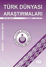 Türk Dünyası Araştırmaları Vakfı Tarih Dergisi Mart-Nisan 2010:185