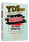 YDS İngilizce &Ccedil;ek Kopart Yaprak Test