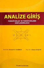Analize Giriş & Fonksiyonlar ve Fonksiyonların Sınıflandırılması