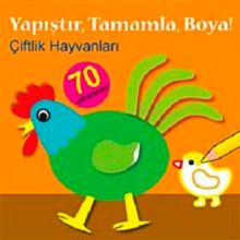 Çiftlik Hayvanları /Yapıştır Tamamla Boya