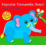 Vahşi Hayvanlar / Yapıştır Tamamla Boya