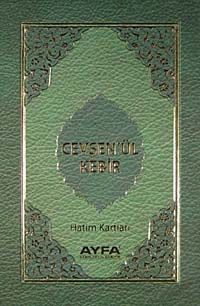 Cevşen'ül Kebir Hatim Kartları (Kod:036)