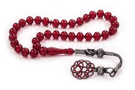 Sıkma Kehribar - Bordo Ateş (SK24)