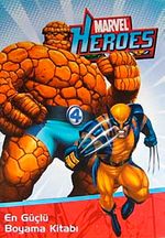 Marvel Heroes / En Güçlü Boyama Kitabı