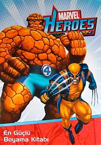 Marvel Heroes / En Güçlü Boyama Kitabı