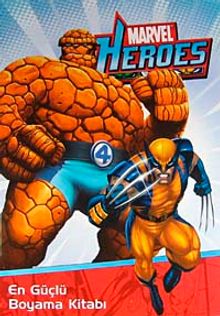 Marvel Heroes / En Güçlü Boyama Kitabı