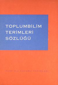 Toplumbilim Terimleri Sözlüğü (1-A-19)