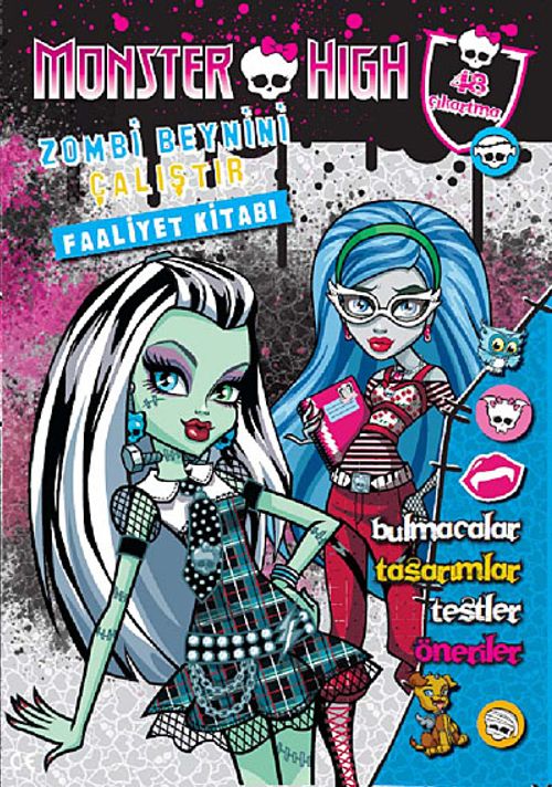 Monster High / Zombi Beynini Çalıştır Faaliyet Kitabı