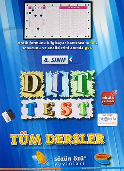 8. Sınıf Dıt Test Tüm Dersler