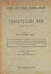 Tabiat&ccedil;ılığı Red (2-D-14)