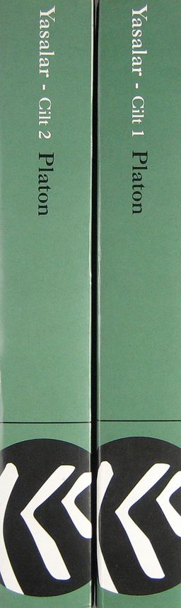 Yasalar & Yunanca Aslı ile (2 Cilt) (2-D-3)