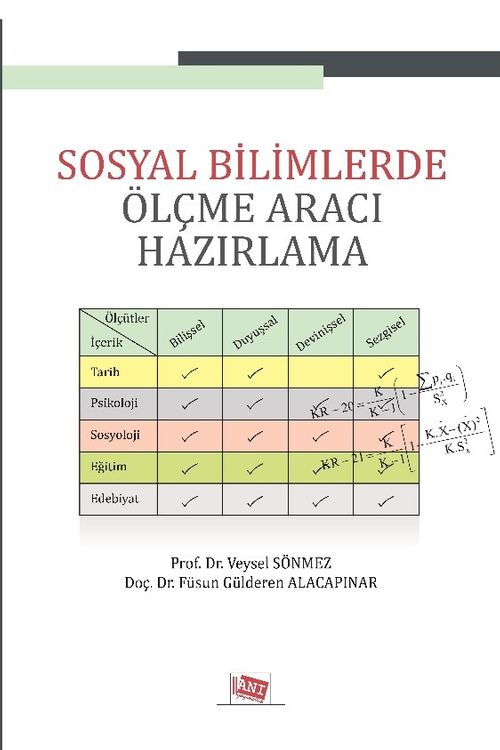 Sosyal Bilimlerde Ölçme Aracı Hazırlama