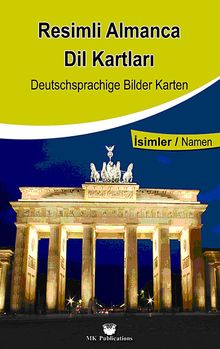 Resimli Almanca Dil Kartları / İsimler