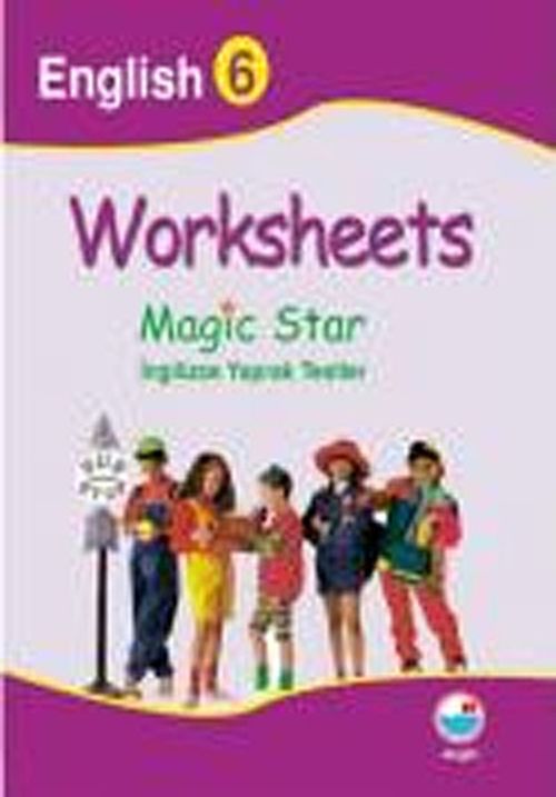 Worksheets Magic Star / İngilizce Yaprak Testi & English 6
