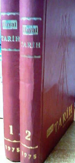 Hayat Tarih Mecmuası / 1975-1+2 (2 cilt takım) / Ocak 1975 – Haziran 1975*Temmuz 1975 – Aralık 1975 (Kod: 1975-1+2)