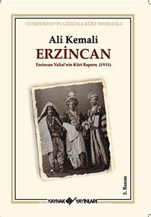 Erzincan & Erzincan Valisi'nin Kürt Raporu 1931