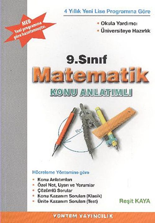 9. Sınıf Matematik Konu Anlatımlı