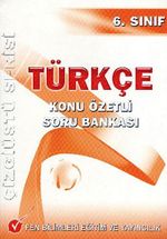 6.Sınıf Türkçe Konu Özetli Soru Bankası / Çizgiüstü Serisi