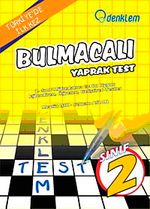 Bulmacalı Yaprak Test 2. Sınıf