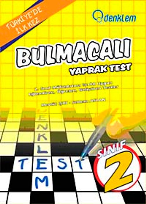 Bulmacalı Yaprak Test 2. Sınıf
