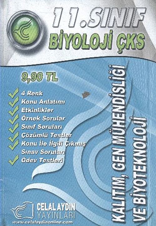 11.Sınıf Biyoloji Çks & Kalıtım, Gen Mühendisliği ve Biyoteknoloji