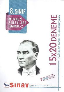 8.Sınıf T.C.İnkılap Tarihi ve Atatürkçülük Merkezi Sınavlarına Hazırlık -2 15x20 Deneme
