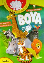 Hayvanlar Boyama Kitabı Örneğe Bakarak Boya (Zeka Geliştirici-Okul Öncesi Eğitimi)