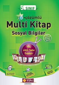 5. Sınıf E-Çözümlü Multi Kitap Sosyal Bilgiler
